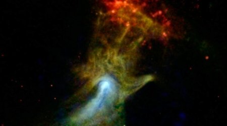 Colorful Hand of God is spotted in Space by X-ray telescope - PHOTO