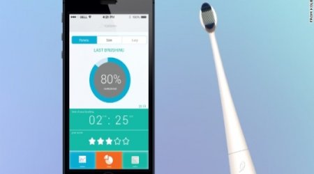 Smart toothbrush grades your brushing habits