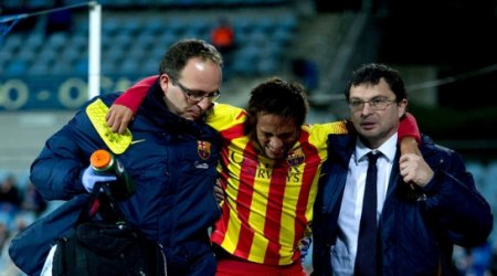 Neymar injury: Barcelona star has sprained ankle tendon