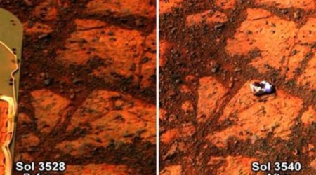 Martian rock with looks like a JELLY DOUGHNUT