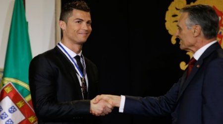 Ronaldo Honored with Grand Officer of the Order of Prince Henry Award