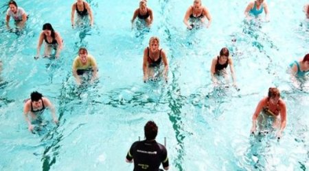 Hydrospinning: the fitness craze that makes your spin class look easy