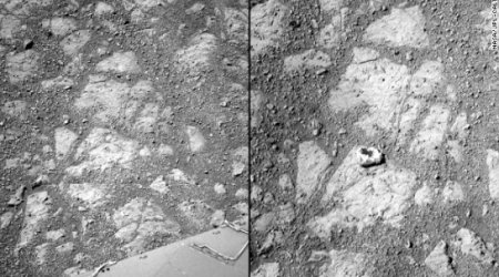 Mystery rock spotted on Mars