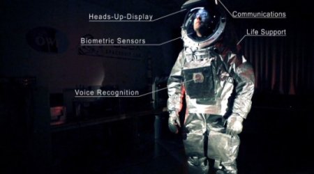 The spacesuit inspired by medieval armor, made for walking on Mars