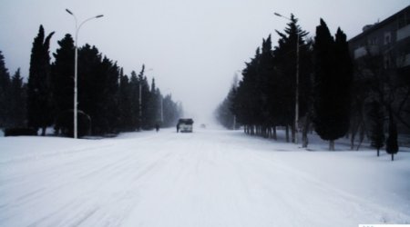 All roads in Azerbaijan is open except for Agsu pass
