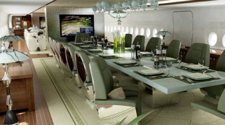Azeri President Ilham Aliyev has a new plane - PHOTO