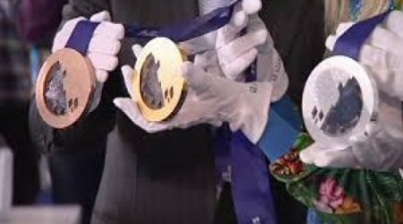 Olympic medals arrive in Sochi