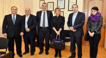 Asim Mollazade meets Israeli ambassador to Azerbaijan