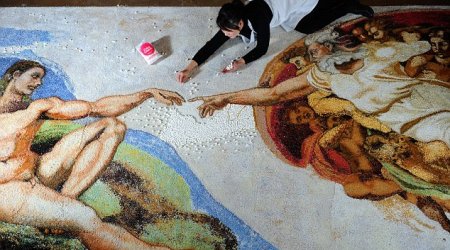 Artist creates life-size replica of the Sistine Chapel ceiling - PHOTO