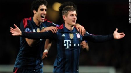 Champions League: Bayern Munich defeats Arsenal, Milan loses