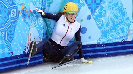 The only thing these speed skaters will be taking home from Sochi - PHOTO