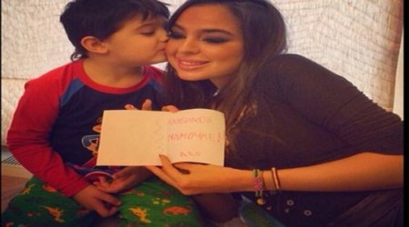 Leyla Aliyeva's twin sons congratulate her on March 8