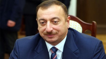 Ilham Aliyev honored for supporting cooperation in Caspian area