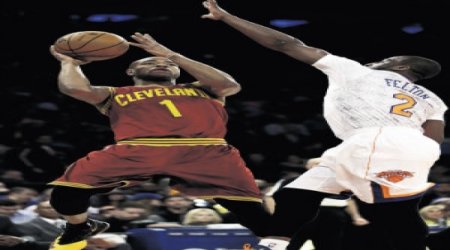 National Basketball Association roundup: Cavaliers end Knicks' win streak