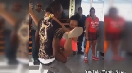 WARNING GRAPHIC: Usain Bolt 'daggers' a girl in Trinidad - VIDEO