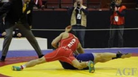 Azerbaijani wrestler claims European crown