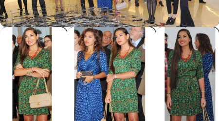 Arzu Aliyeva attends Love Me, Love Me Not exhibition - PHOTO