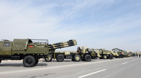 Azeri president inspects army base in Naxcivan - PHOTO
