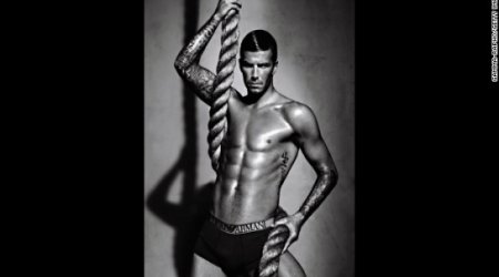 Beckham named 'No. 1 underwear model' - PHOTO