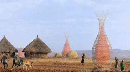 This Giant Basket Captures Drinking Water From the Air