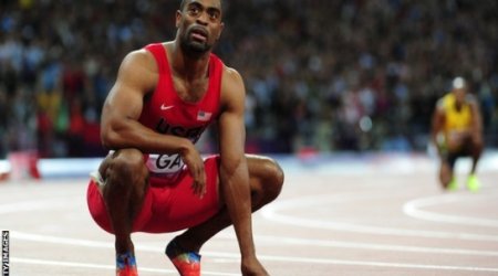 Tyson Gay gets one-year ban for failed drugs test