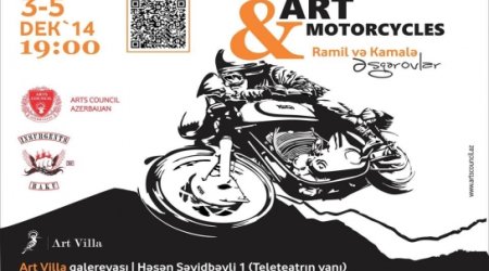 В Баку пройдет выставка "Art & Motorcycles"