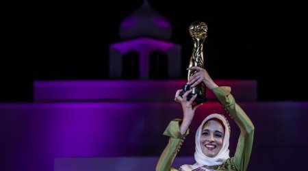 Dünyanın müsəlman gözəli seçildi - FOTOLAR