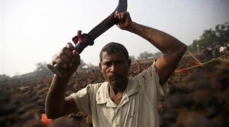 Dünyanın ən dəhşətli festivalından FOTOLAR