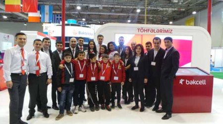 Bakcell’s “BakuTel 2014” stand: new technologies, new services - PHOTO