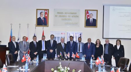 Ali Neft Məktəbi memorandum imzaladı - FOTOLAR