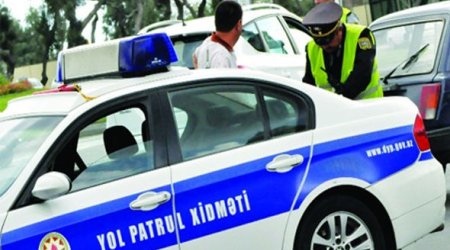 В  Баку произошел конфликт c  сотрудниками дорожной полиции