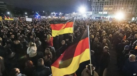 Anti-Islam 'Pegida' march in German city of Dresden
