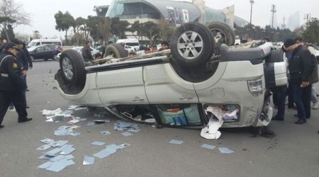 Keçmiş deputat dəhşətli qəzaya düşdü - FOTO