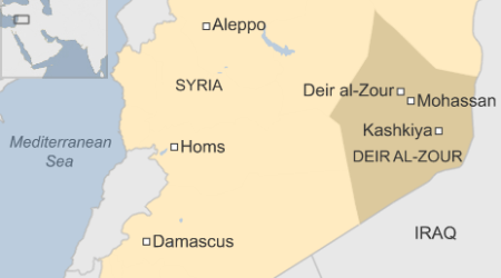 Syria conflict: 230 bodies 'found in mass grave' in Deir al-Zour