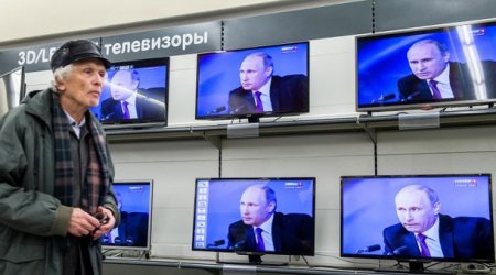 Putin blames the West for Russia's misery