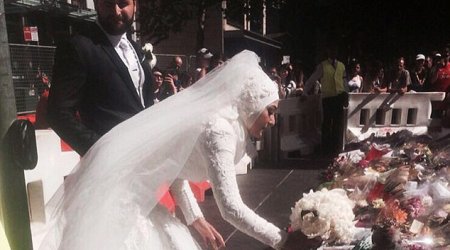 Muslim bride took a detour on her big day