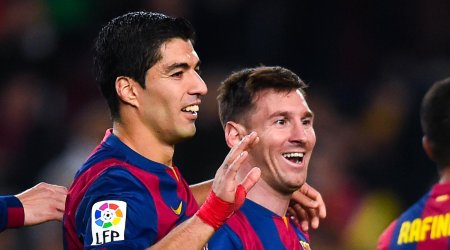 Lionel Messi milestone as Barcelona put five past Cordoba