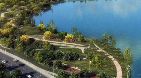 Bakının ikinci bulvarı - Fotolar