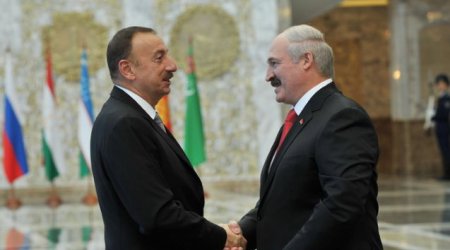 Lukashenko sends birthday greetings to Azerbaijani president