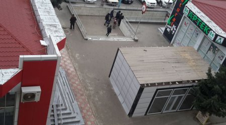 Bakıda “Həzi Aslanov”u mühasirəyə aldılar - Video