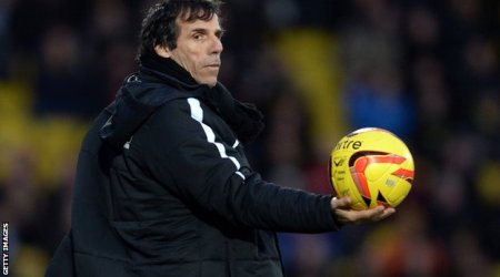 Gianfranco Zola: Cagliari name ex-West Ham boss as head coach