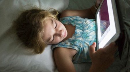 Bright light from Kindles and iPads keep us awake