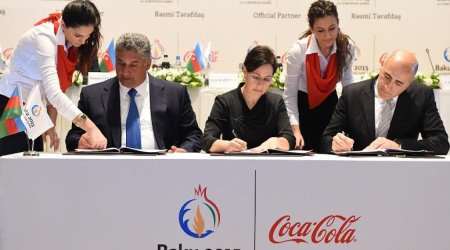 Baku 2015 European Games signs Coca-Cola as official partner