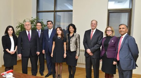 Hyuston Universitetinin nümayəndə heyətiylə Bakıda görüşlər keçirildi