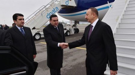 İlham Əliyev İsveçrədə