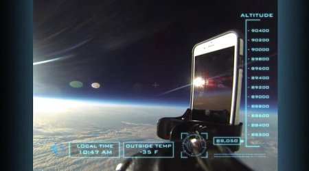 iPhone dropped from edge of space survives 100,000