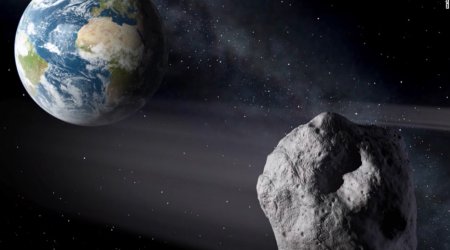 Asteroid's moon seen during Earth flyby