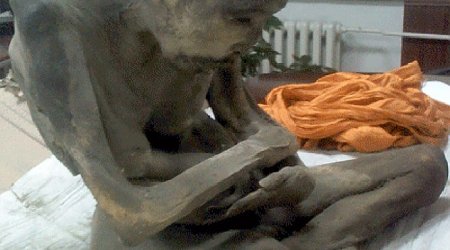 Mummified 200-year-old remains of Buddhist monk
