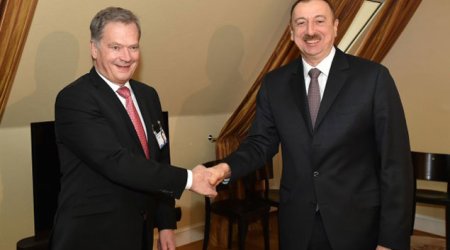 Presidents of Azerbaijan and Finland meet in Munich