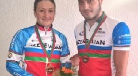 Велосипедисты завоевали две медали